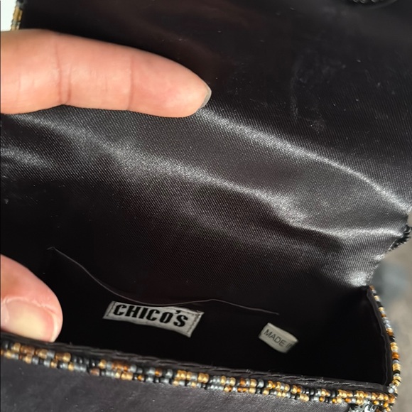 Chicos Elegant Beaded Handbag - Picture 9 of 12